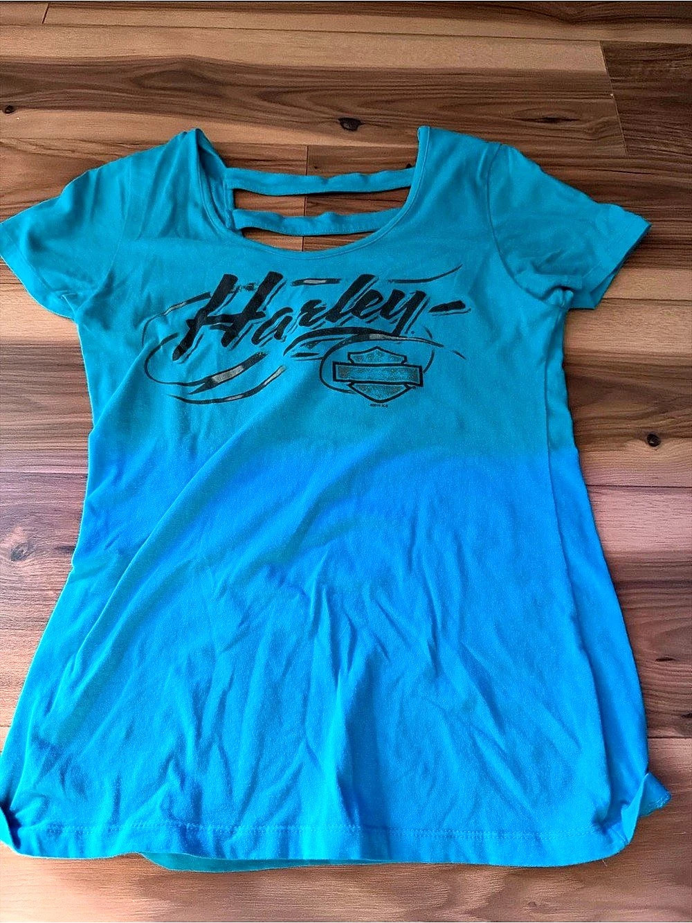 Harley-Davidson Adventure Harley-Davidson Dover OH Cutout Back Ombre Tee